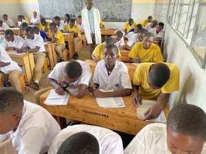 Test Taking at TTC Kabarore