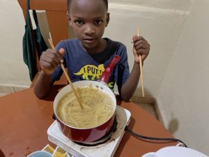 Mr. Melvin Makes Spaghetti