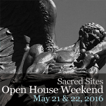 Visit us for Sacred Sites Weekend, May 21 & 22, 2016